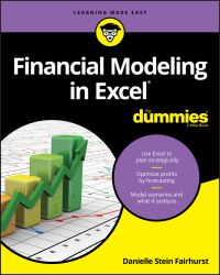Book Cover for Financial Modeling in Excel by Danielle Stein Fairhurst