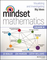 Book Cover for Mindset Mathematics Grade K by Jo Boaler, Jen Munson, Cathy Williams