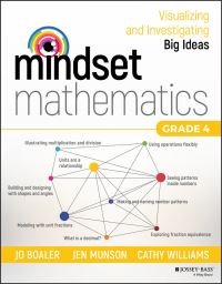 Book Cover for Mindset Mathematics Grade 4 by Jo Boaler, Jen Munson, Cathy Williams