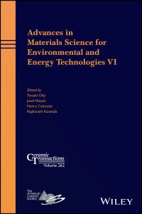Book Cover for Advances in Materials Science for Environmental and Energy Technologies VI by Materials Science  Technology Conference