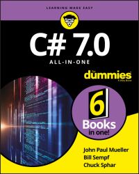 Book Cover for C# 7.0 by John Mueller, Bill Sempf, Chuck Sphar