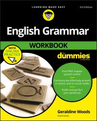 Book Cover for English Grammar Workbook For Dummies With Online Practice by Geraldine Woods