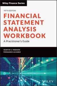 Book Cover for Financial Statement Analysis Workbook by Martin S. Fridson, Fernando Alvarez, Martin S. Fridson