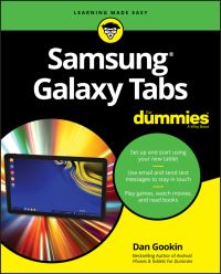 Book Cover for Samsung Galaxy Tab for Dummies by Dan Gookin
