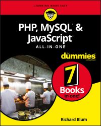 Book Cover for PHP, MYSQL & JavaScript All-in-One by Richard Blum