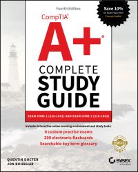 Book Cover for CompTIA A+ Complete Study Guide by Quentin Docter, Jon Buhagiar