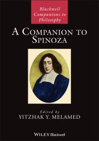 Book Cover for A Companion to Spinoza by Yitzhak Y Melamed
