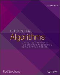 Book Cover for Essential Algorithms by Rod Stephens
