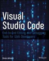 Book Cover for Visual Studio Code by Bruce Johnson