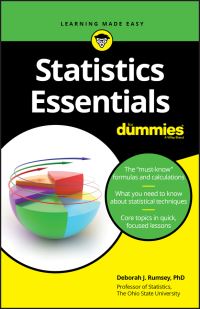 Book Cover for Statistics Essentials for Dummies by Deborah J Rumsey