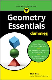 Book Cover for Geometry Essentials for Dummies by Mark Ryan