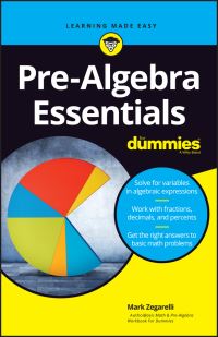 Book Cover for Pre-Algebra Essentials For Dummies by Mark Zegarelli