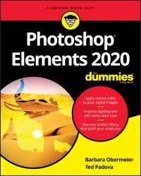 Book Cover for Photoshop Elements 2020 by Barbara Obermeier, Ted Padova