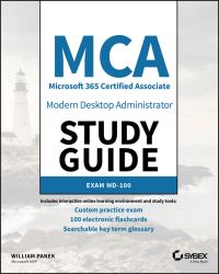 Book Cover for MCA Modern Desktop Administrator. Exam MD-10 Study Guide by William Panek