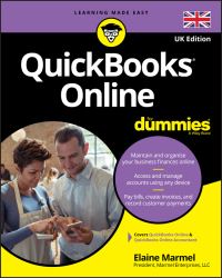 Book Cover for QuickBooks Online For Dummies (UK) by 