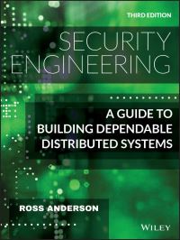 Book Cover for Security Engineering by Ross Anderson
