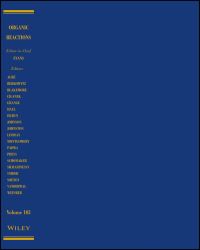 Book Cover for Organic Reactions, Parts A and B, Volume 103 by P Andrew Evans