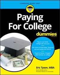 Book Cover for Paying for College for Dummies by Eric Tyson