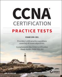 Book Cover for CCNA Certification Practice Tests by Jon Buhagiar