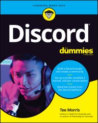 Book Cover for Discord for Dummies by Tee Morris