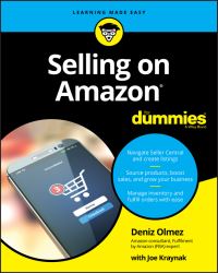 Book Cover for Selling on Amazon for Dummies by Deniz Olmez, Joe Kraynak