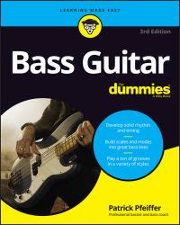 Book Cover for Bass Guitar for Dummies by Patrick Pfeiffer