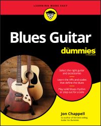 Book Cover for Blues Guitar for Dummies by Jon Chappell