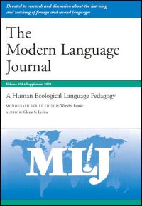 Book Cover for A Human Ecological Language Pedagogy by Glenn s Levine