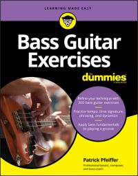 Book Cover for Bass Guitar Exercises by Patrick Pfeiffer
