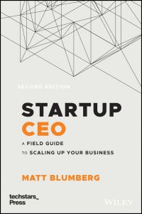 Book Cover for Startup CEO by Matt Blumberg