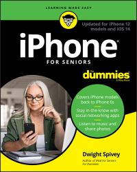 Book Cover for iPhone for Seniors for Dummies by Dwight Spivey