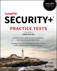 Book Cover for CompTIA Security+ Practice Tests by David Seidl