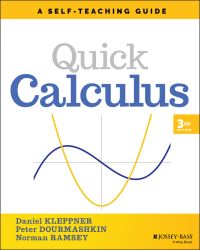 Book Cover for Quick Calculus by Daniel Kleppner, Peter A Dourmashkin, Norman Ramsey