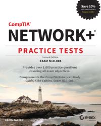 Book Cover for CompTIA Network+ Practice Tests by Craig Zacker