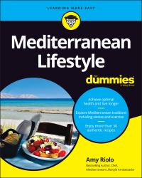 Book Cover for Mediterranean Lifestyle for Dummies by Amy Riolo