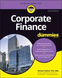 Book Cover for Corporate Finance for Dummies by Michael Taillard