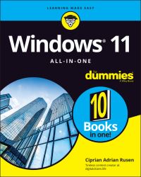 Book Cover for Windows 11 All-in-One for Dummies by Ciprian Adrian Rusen
