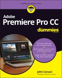 Book Cover for Adobe Premiere Pro CC For Dummies by John Carucci