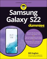 Book Cover for Samsung Galaxy S22 for Dummies by Bill Hughes