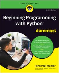 Book Cover for Beginning Programming With Python by John Mueller