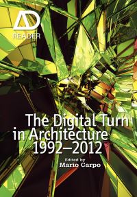 Book Cover for The Digital Turn in Architecture 1992-2012 by Mario Carpo
