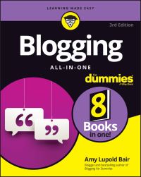 Book Cover for Blogging All-in-One by Amy Lupold Bair, Susan Gunelius