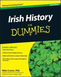 Book Cover for Irish History for Dummies by Mike Cronin