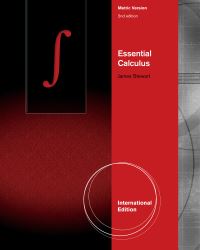 Book Cover for Essential Calculus by James Stewart