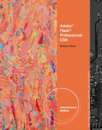 Book Cover for Adobe Flash Professional CS6 Illustrated by Barbara Waxer