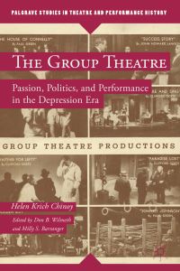 Book Cover for The Group Theatre by Helen Krich Chinoy