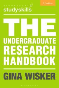 Book Cover for The Undergraduate Research Handbook by Gina Wisker
