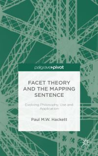 Book Cover for Facet Theory and the Mapping Sentence by Paul Hackett