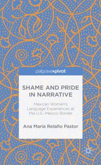 Book Cover for Shame and Pride in Narrative by Ana María Relaño Pastor
