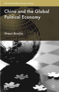 Book Cover for China and the Global Political Economy by Shaun Breslin